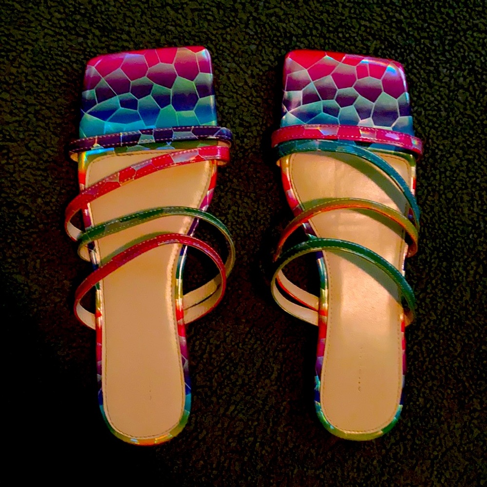 Multicolor sandals